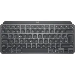 Logitech mx keys mini tastiera ufficio rf senza fili + bluetooth qwertz svizzere grafite