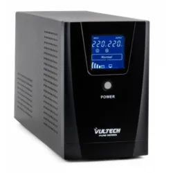 Vultech ups1500va-pure ups 1500va pure line interactive con onda sinusoidale pura e lcd