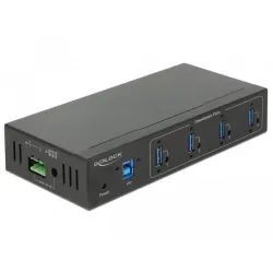 Delock 63309 hub di interfaccia usb 3.2 gen 1 (3.1 gen 1) type-b 5000 mbit/s nero