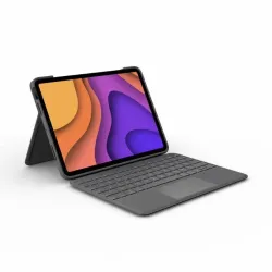 Logitech folio touch - tastatur und foliohÃ¼lle - mit trackpad - hinterleuchtet - apple smart connector - qwertz - deuts