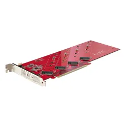 Startech.com quad-m2-pcie-card-b scheda di interfaccia e adattatore interno m.2