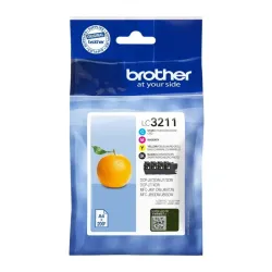 Brother lc3211val cartuccia d\`inchiostro 4 pz originale resa standard nero, ciano, magenta, giallo