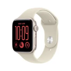 Apple watch se 3 2026 gps + cellular 5g cassa 44mm in alluminio galassia con cinturino sport sabbia s/m