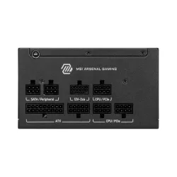 Msi mag a650gls pcie5 alimentatore per computer 650 w 24-pin atx atx nero