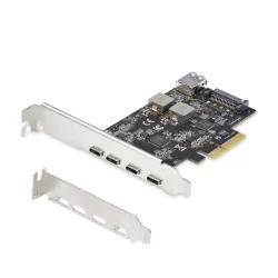StarTech.com Scheda di Espansione PCIe USB a 5 porte, USB 3.2 10Gbps, scheda