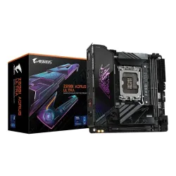 Gigabyte z890i aorus ultra scheda madre - supporta cpu intel core ultra (serie 2), vrm a 8+1+2 fasi, fino a 8800mhz ddr5 (oc)