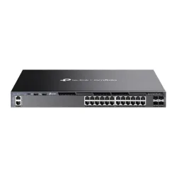 Tp-link omada sg6428x switch di rete gestito l3 gigabit ethernet (10/100/1000) 1u nero