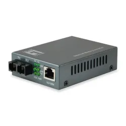 Levelone fvt-1103 convertitore multimediale di rete 100 mbit/s 1310 nm modalità singola nero