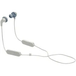 Jbl endurance run 2 auricolari wireless in-ear cuffie magnetiche a prova di sudore per attivita` sportiva tecnologia fliphook waterproof ipx5 fino a 10 h di autonomia bianco