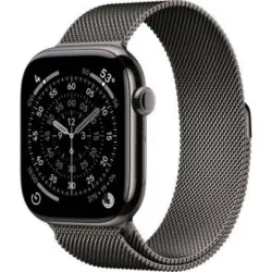 Apple watch serie 11 cell 46mm tc/slate ml/slate m/l ita mfd44ql/a