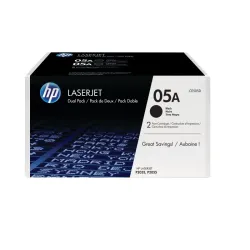 Confezione Doppia Di Cartucce Toner Originali Nero HP 05A LaserJet