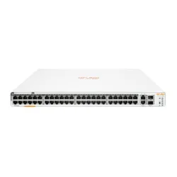 Hpe aruba instant on 1960 48g switch gestito l2 48 x 10/100/1000 + 2 x 10 gigabit sfp+ + 2 x 100/1000/10gbase-t poe (600 w) montabil su rack