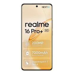 Realme 16 pro+ 5g dual sim 6.8 octa core 512gb ram 12gb italia sunshine gold