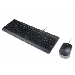 Lenovo 4x30l79897 tastiera mouse incluso usb qwertz tedesco nero