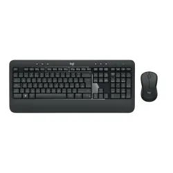 Logitech advanced mk540 tastiera mouse incluso usb qwertz tedesco nero, bianco