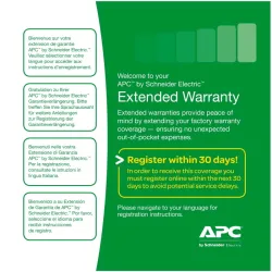 Apc service pack 3 year extended warranty 3 anno/i