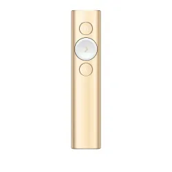 Logitech 910-004862 puntatore wireless Bluetooth/RF Oro (Logitech Spotlight - fj