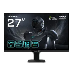 Monitor gigabyte gaming g27q20t lcd ips led 27 200hz 1ms qhd 2560x1440 1000:1 nero 2xhdmi 1xusb2 1xdp vesa 20vm0-g27q20tbt-1ekr