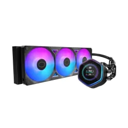 Cooler master ml 240 atmos ii lcd argb dissipatore a liquido dual fan 2 x 120mm kit lcd nero