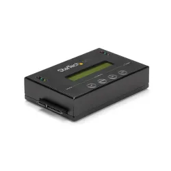 Startech.com duplicatore ed eraser standalone 1:1 per hard disk hdd/ssd sata con funzione clone - display lcd - conforme taa