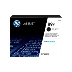 Hp cartuccia toner nero originale laserjet 89y ad altissima capacità