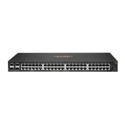Hpe aruba 6100 48g 4sfp+ switch gestito l3 48 x 10/100/1000 + 4 x 1 gigabit / 10 gigabit sfp+ flusso d`aria da laterale a laterale montabile su rack