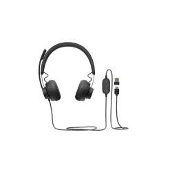 Logitech zone wired cuffie con microfono usb certificate uc nero
