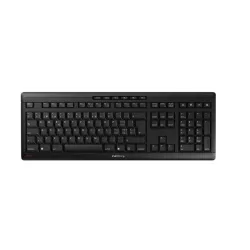 Cherry stream wireless tastiera wireless a rf + usb qwertz svizzere nero