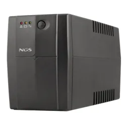 Ngs fortress1200v3 gruppo di continuita ups 480w 2xprese schuko off-line convertitore avr buck-boost nero