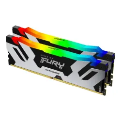 Kingston technology fury 96gb 6000mt/s ddr5 cl32 dimm (kit da 2) renegade rgb xmp