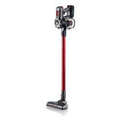 Ariete 22v lithium scopa elettrica ricaricabile aspirapriciole filtro hepa spazzola motorizzata con luci e accessori rosso