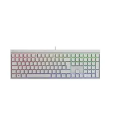 Cherry mx 2.0s rgb tastiera giocare usb qwertz tedesco bianco