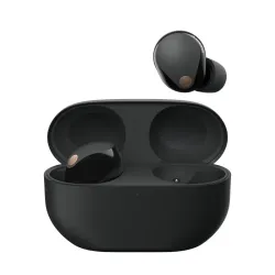 Sony wf-1000xm5 cuffie wireless con noise cancelling- durata della batteria fino a 24 ore - nero