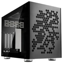 Kolink rocket heavy case alluminio e vetro temperato mini itx nero