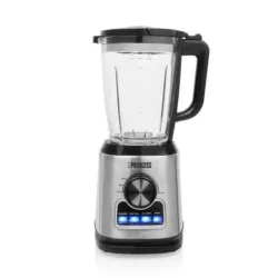 Princess 212094 frullatore elettrico 1400w 6 lame funzione smoothie pulse ghiaccio tritato e autopulente inox