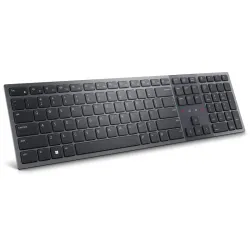 Dell kb900 tastiera rf senza fili + bluetooth qwertz tedesco grafite