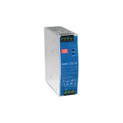 LevelOne POW-2442 alimentatore per computer 120 W Blu Argento