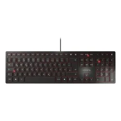 CHERRY KC 6000 Slim tastiera USB QWERTZ Tedesco Nero