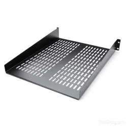 Startech.com ripiano per montaggio a rack con fessure 22\ 2u - ripiano per armadio server rack fisso - 22 kg