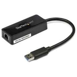 Startech adattatore di rete ethernet da usb-a 3.0 nic maschio a rj-45 gigabit ethernet femmina nero