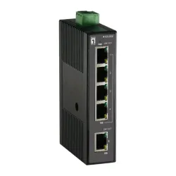 Levelone ies-0500 switch di rete non gestito fast ethernet (10/100) nero