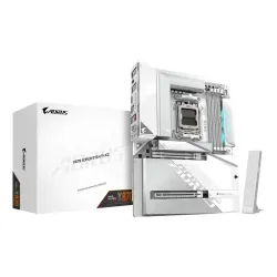 Gigabyte x870 aorus stealth ice scheda madre - supporta cpu amd ryzen 9000, vrm digitale a 16+2+2 fasi, fino a 8200 mhz ddr5