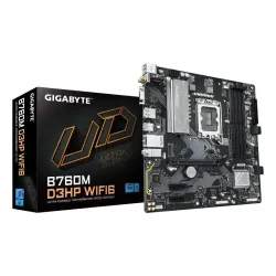 Gigabyte b760m d3hp wifi6 scheda madre - compatibile con cpu intel core di 14ª generazione, vrm digitale a 4+1+1 fasi, fino a