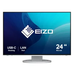 Eizo flexscan ev2495-wt led display 61,2 cm (24.1\) 1920 x 1200 pixel wuxga bianco