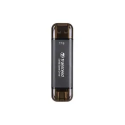 Transcend esd310c dual usb portable ssd 1tb nero