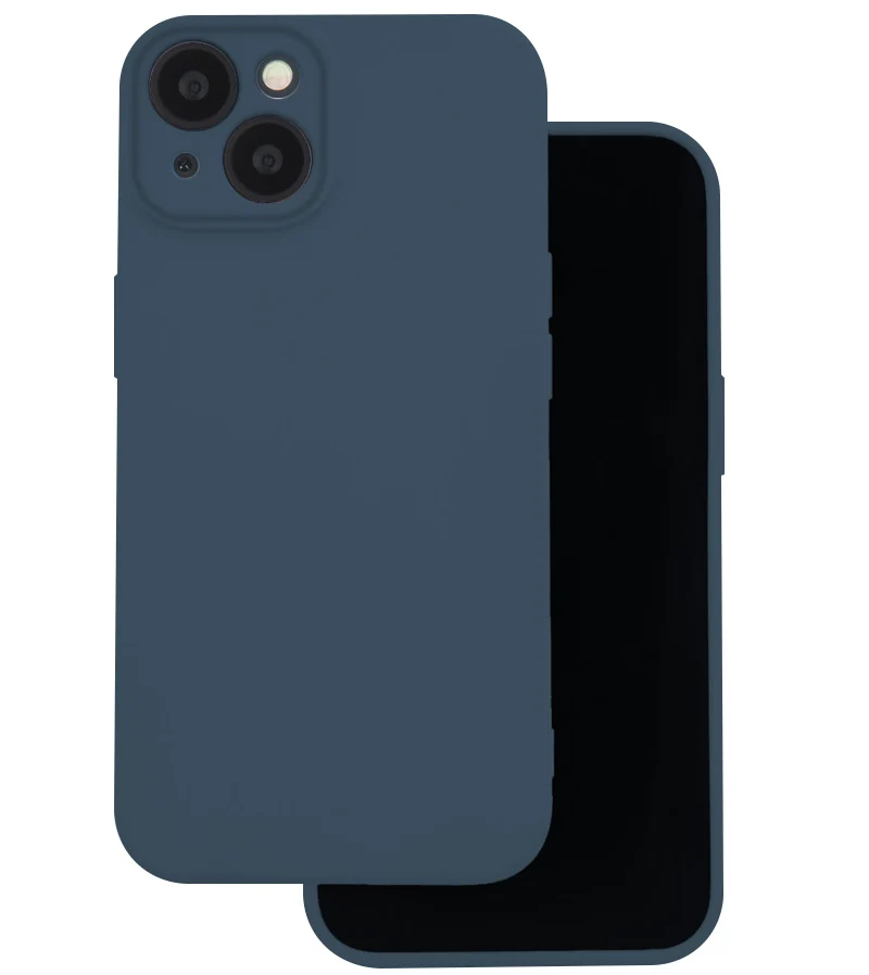 Custodia per Samsung Galaxy A18 5G A186 / A18 4G A185 / A17 4G A175 / A17 5G A176, OEM, Silicone, Blu scuro — 1