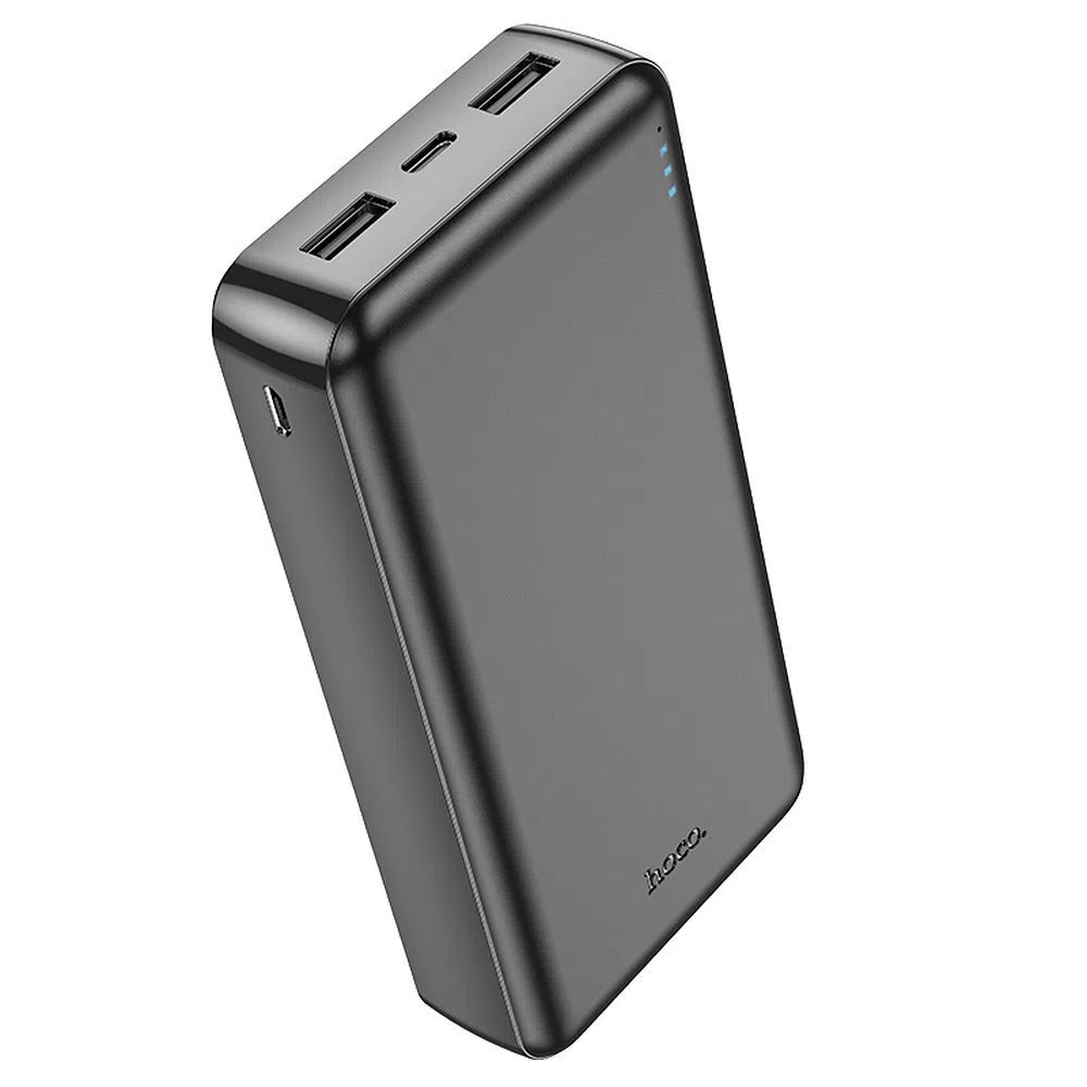 Batteria Esterna HOCO J100A, 20000mAh, 10W, 2 x USB-A, Nera — 1