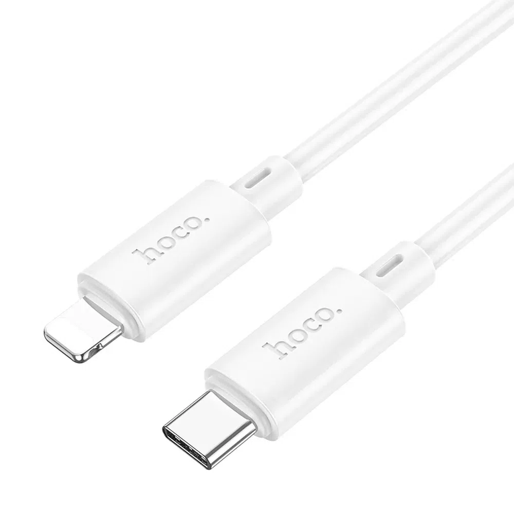 Cavo Dati e Ricarica USB-C - Lightning HOCO X88, 20W, 1m, Bianco — 1