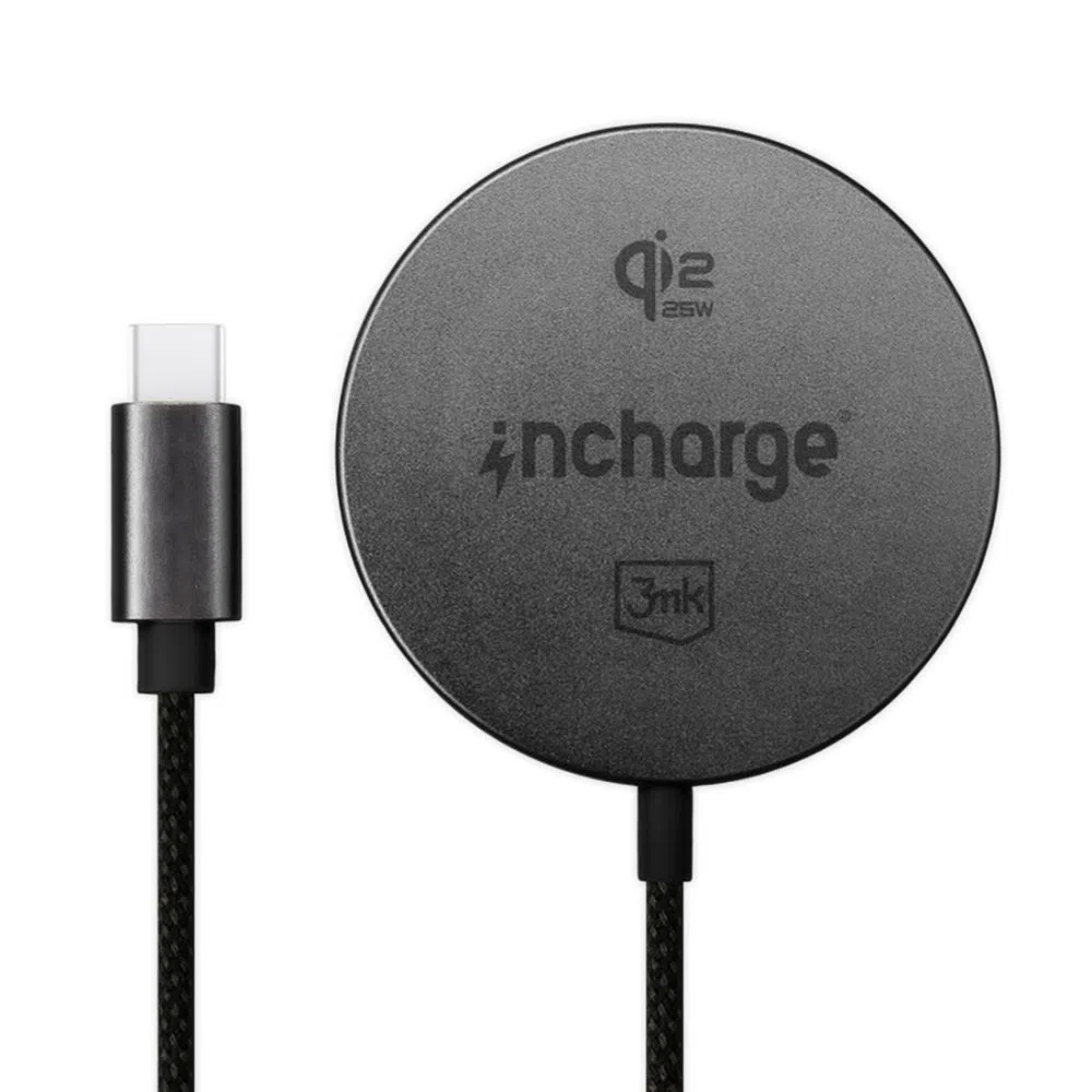 Caricatore Wireless da Rete 3MK Align, 25W, Nero — 1