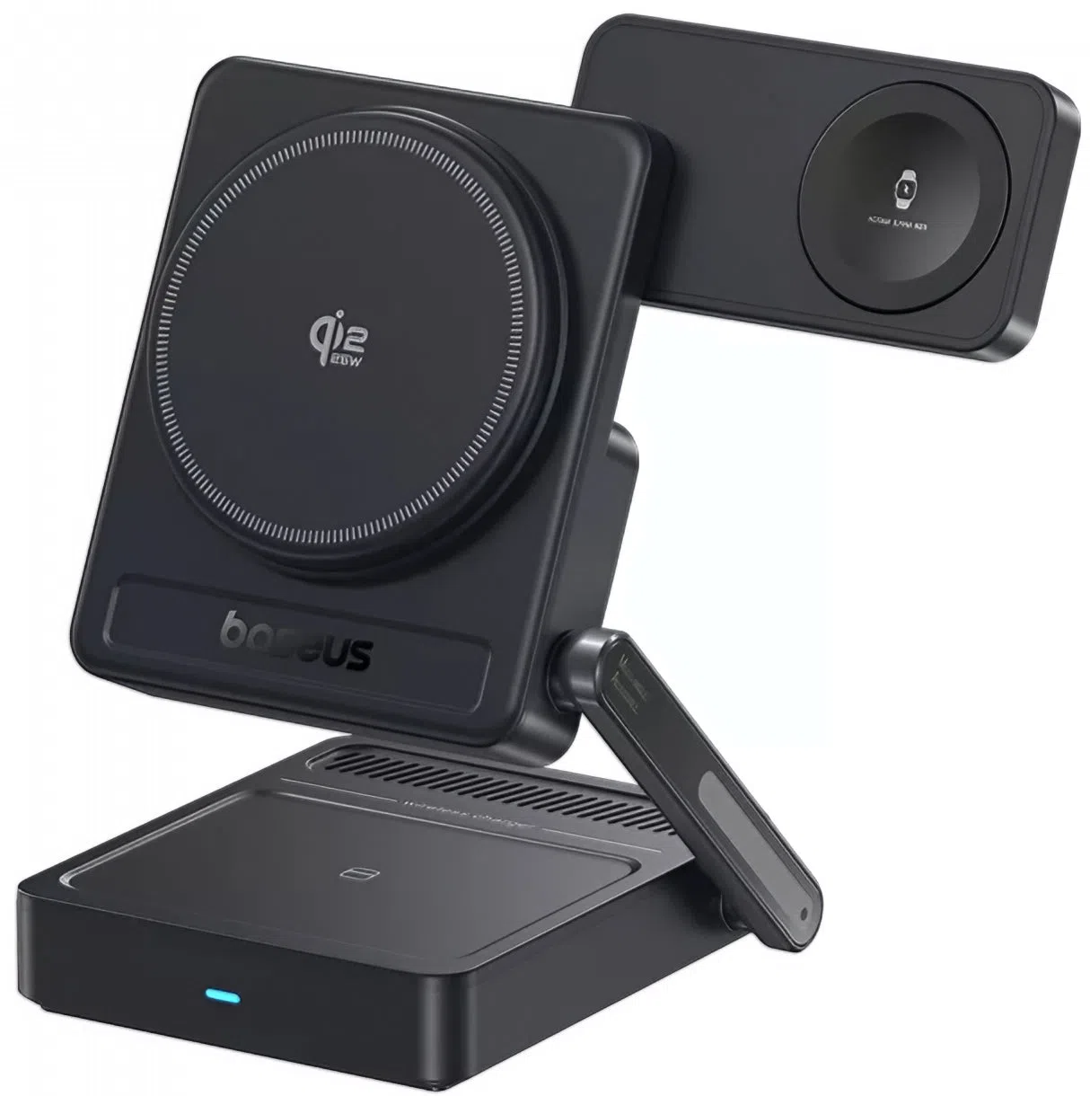 Caricatore Wireless Baseus PicoGo AF21 3in1, 35W, Nero E0205402 — 1